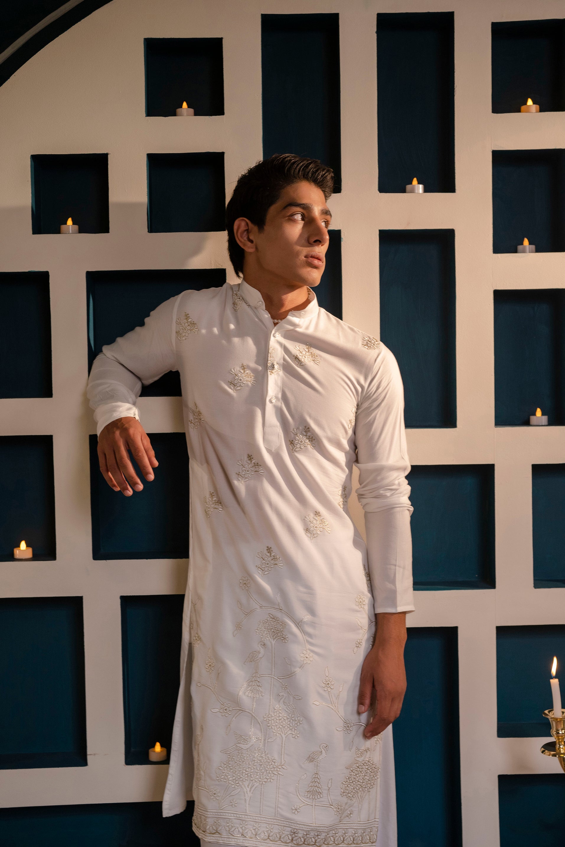 Buy Indian Wedding Kurta Pajama for Men Indian Party Wear Silk Traditional Wedding  Dress Sherwani Online at desertcartINDIA