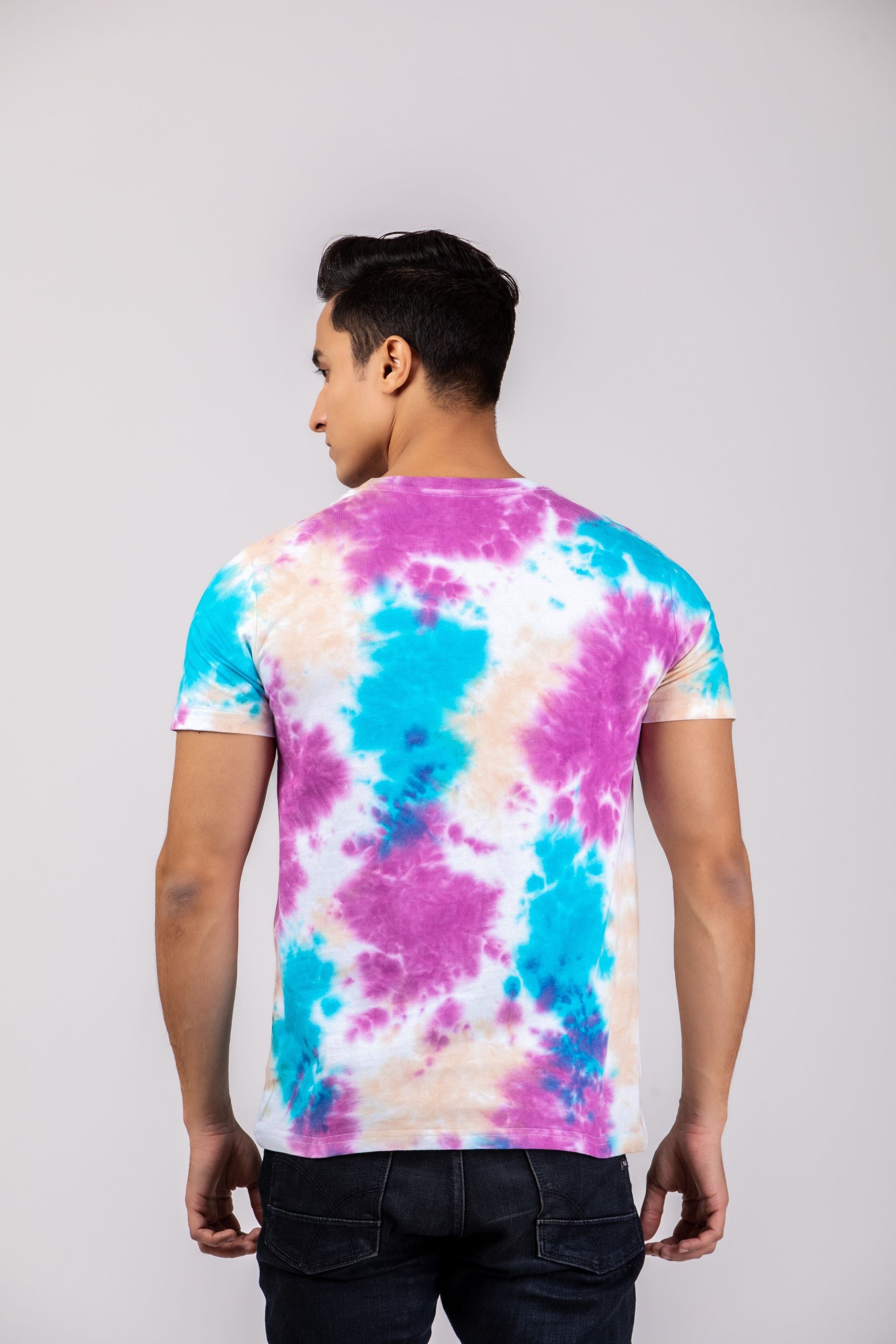 The Fiberists T-Shirt - Tie Dye Small